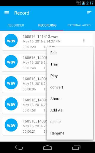 Audio Recorder and Editor Screenshot4