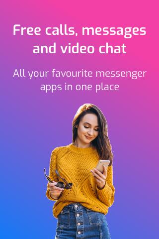 Lite Messenger - Free Messages, Calls & Video Chat Screenshot1