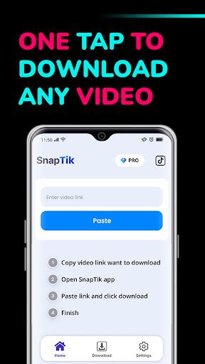 SnapTik - All Video Downloader Screenshot1