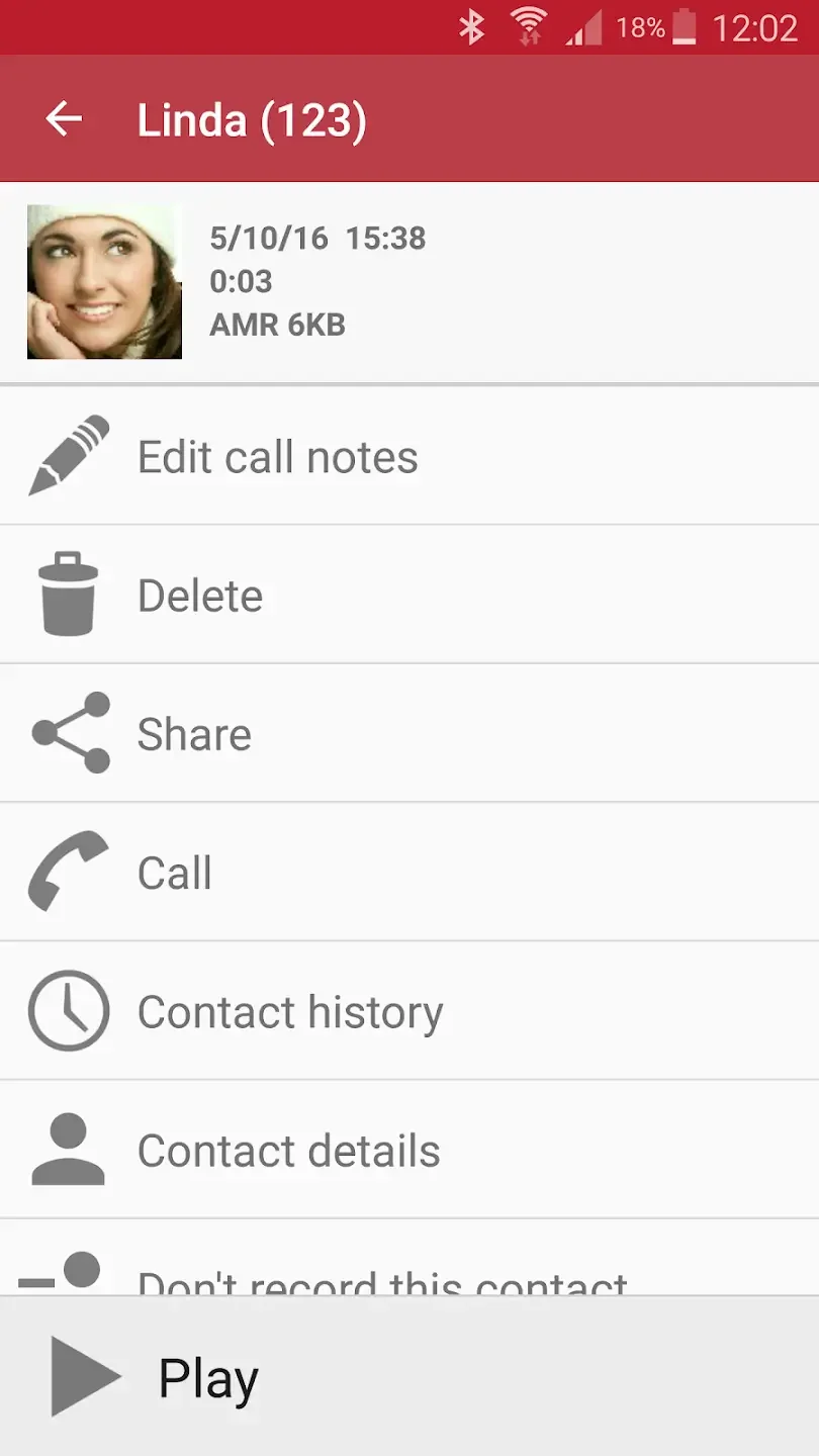 Automatic Call Recorder Screenshot3