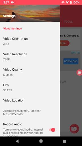 Screen Recorder with audio – Record, Video Editor Screenshot4