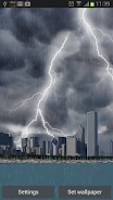 Thunderstorm Chicago - LWP Screenshot3