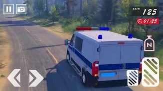 Offroad Police Van 2021 - Poli Screenshot1