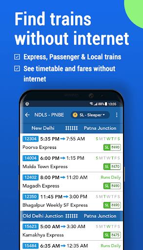 Where is my Train : Indian Railway & PNR Status Screenshot4