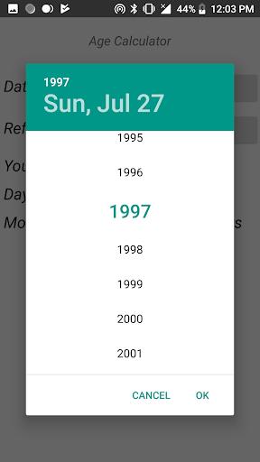 Age & Time Calculator Screenshot2