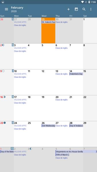 aCalendar Screenshot7