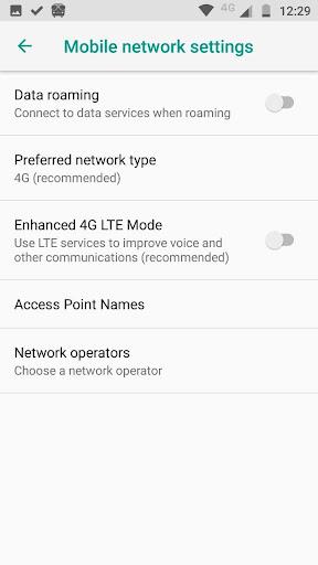 2G 3G 4G LTE Switcher Screenshot1