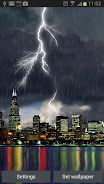 Thunderstorm Chicago - LWP Screenshot4