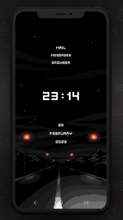 Retro Mode - Icon Pack (Neon) Screenshot3