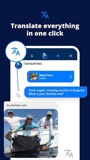 FISHSURFING - social network for fishing Screenshot1