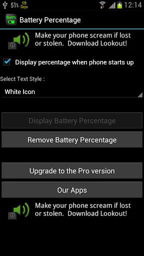 Show Battery Percentage Screenshot3