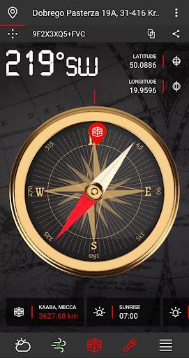 Perfect Compass (with weather) Screenshot2