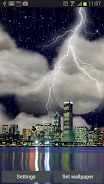 Thunderstorm Chicago - LWP Screenshot1