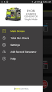 Ryobi™ GenControl™ Screenshot4