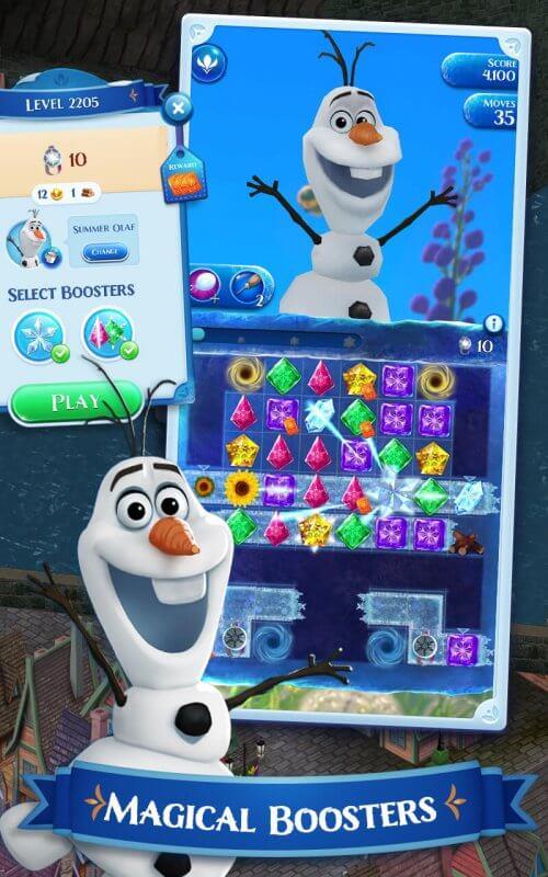 Disney Frozen Free Fall Screenshot5