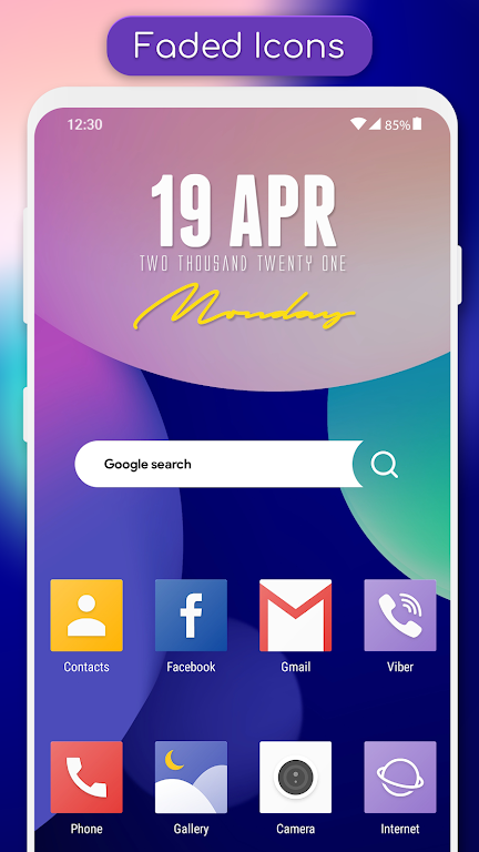 Faded - Icon Pack Screenshot1