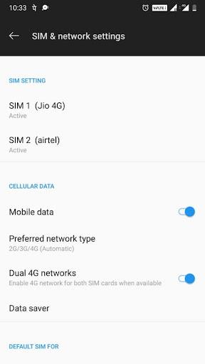 2G 3G 4G LTE Switcher Screenshot2