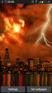Thunderstorm Chicago - LWP Screenshot5