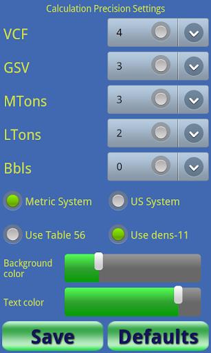 Calculator for oil enhanced Screenshot3