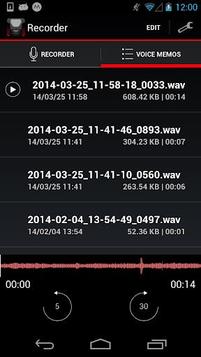 Voice Recorder HD Screenshot3