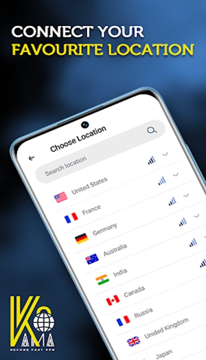 Kama VPN - Secure Fast VPN Screenshot1