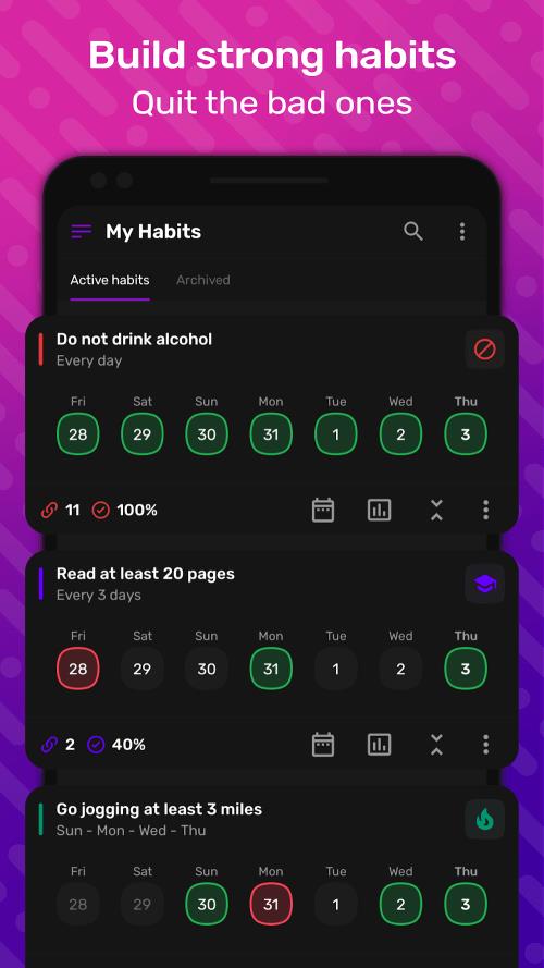 HabitNow Daily Routine Planner Screenshot2