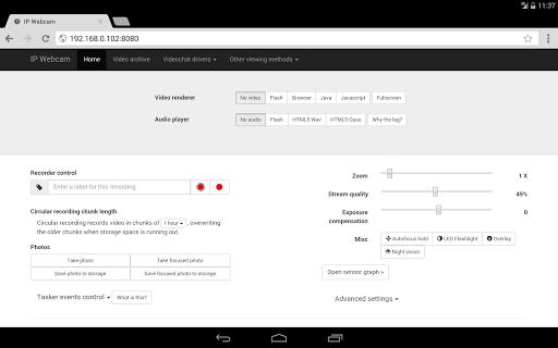 IP Webcam Screenshot3