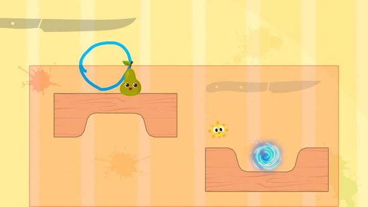 Fruit Escape: Draw Line Screenshot4