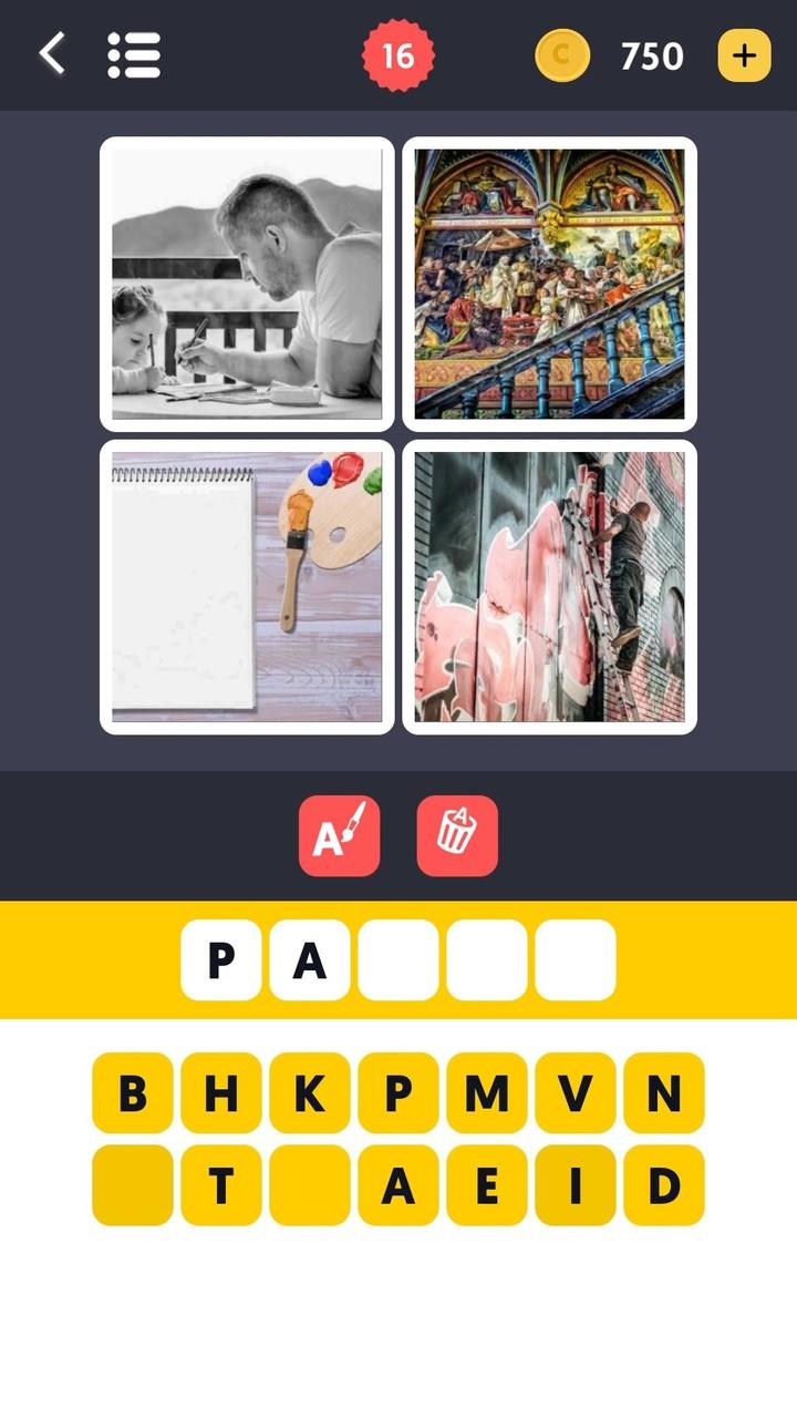 4 Pics 1 Word: Word Game Screenshot1