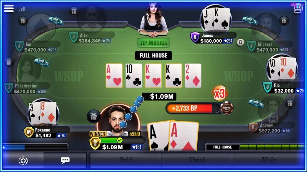 World Series of Poker Screenshot3