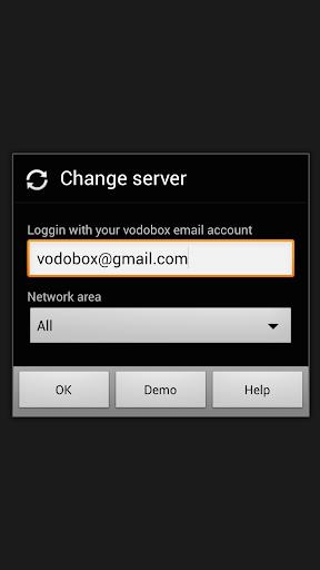 My VODOBOX Android Server Screenshot1