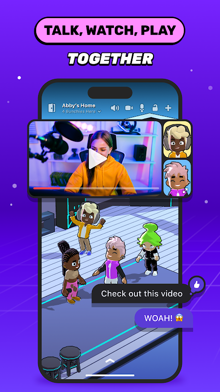 Bunch: Group Video Chat & Party Games Screenshot2