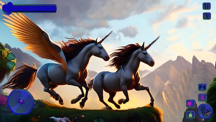 Magic Flying Unicorn Pony Game Screenshot1