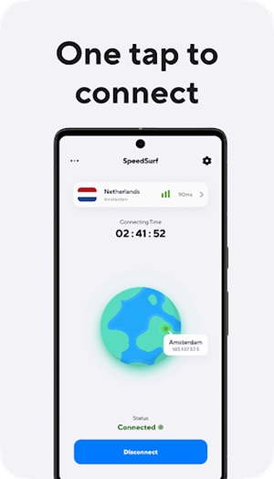 SpeedSurf VPN Screenshot1