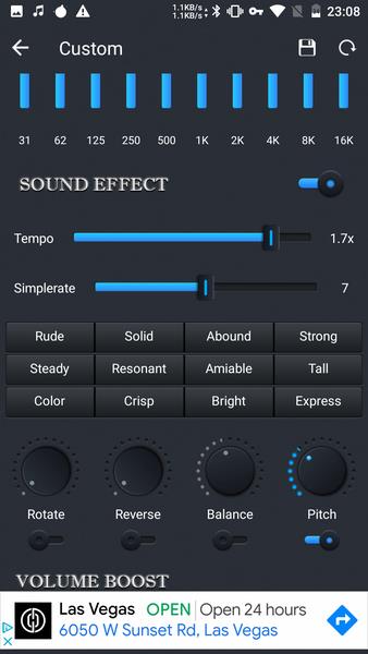 Equalizer Music Player Screenshot1