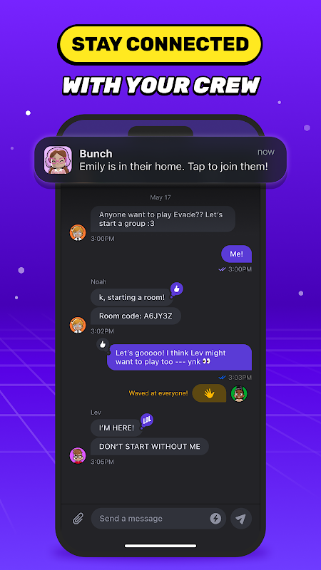 Bunch: Group Video Chat & Party Games Screenshot1