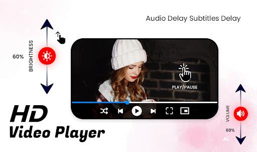 HD Video Player with music Screenshot4