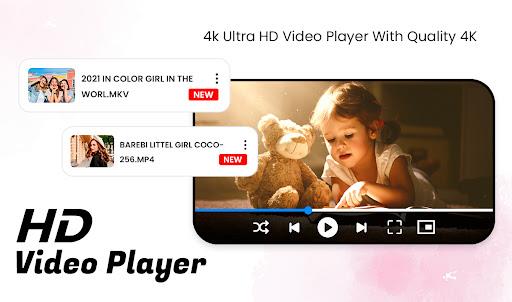 HD Video Player with music Screenshot3