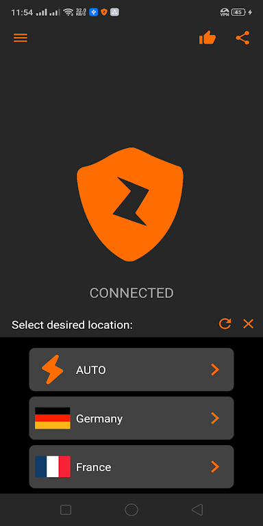 z vpn:fast gaming & web access Screenshot1