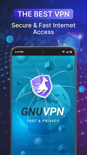 GnuVPN: Security & High Speed Screenshot1