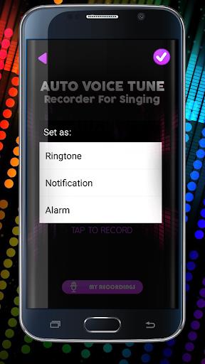 Auto Tune Voice Recorder For Singing Screenshot1