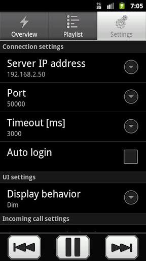 RemoteControl for Winamp Screenshot4