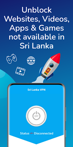 Sri Lanka VPN - Fast Unlimited Screenshot2