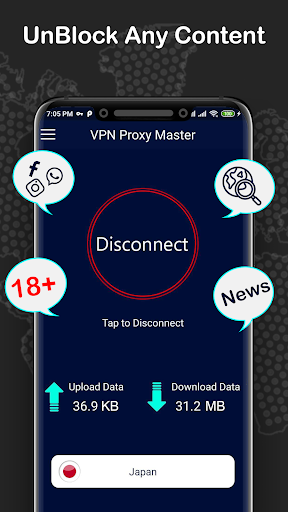 VPN Proxy Master Unblock Site Screenshot4