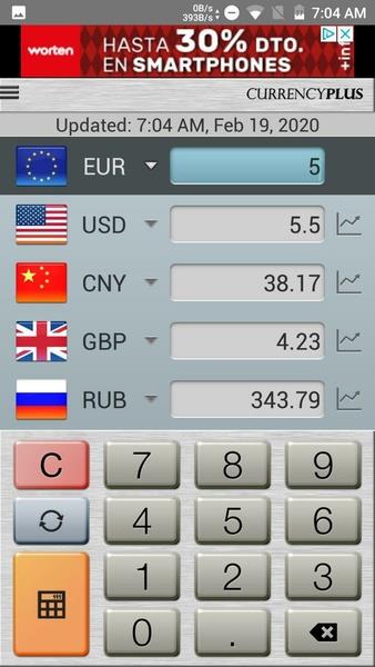Currency Plus Screenshot1