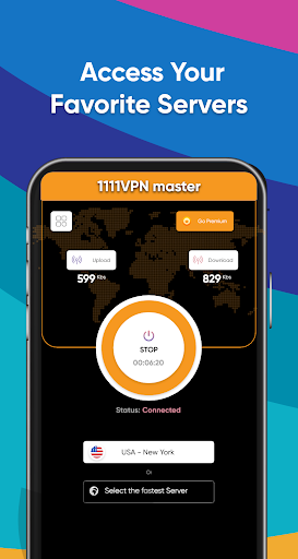 1111VPN & Secure Proxy Server Screenshot2