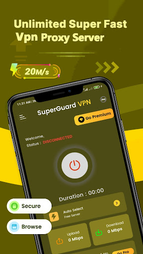 SuperGuard VPN: Fast Secure Screenshot3