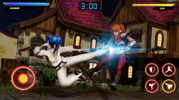 Anime Fighting Girl Games Screenshot1
