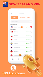 NewZealand VPN - Private Proxy Screenshot3