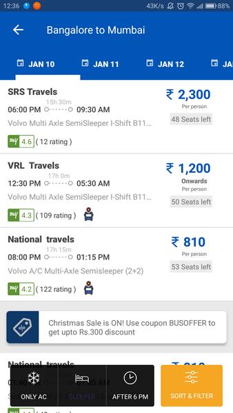 MakeMyTrip Screenshot7